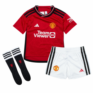 Conjunto de Ninos Manchester United 202324 Primera Equipacion 1