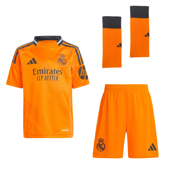 Conjunto de Ninos Real Madrid Segunda Equipacion 2024 25